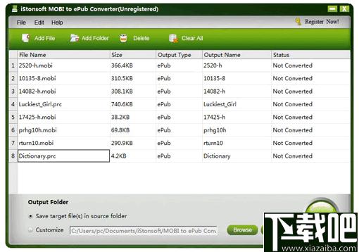 iStonsoft MOBI to ePub Converter下载,文件转换,MOBI转换