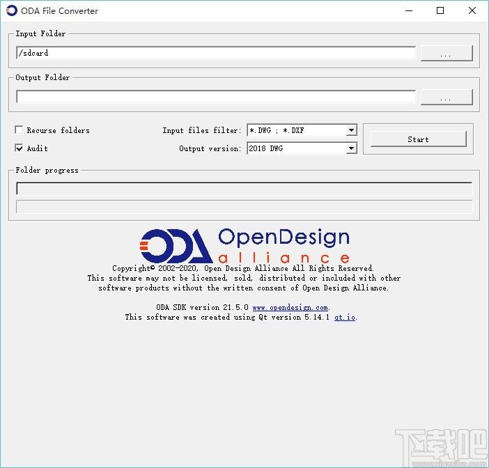 ODA File Converter下载,cad转低版本软件,cad转低版本