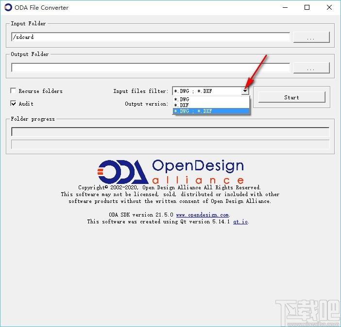 ODA File Converter下载,cad转低版本软件,cad转低版本