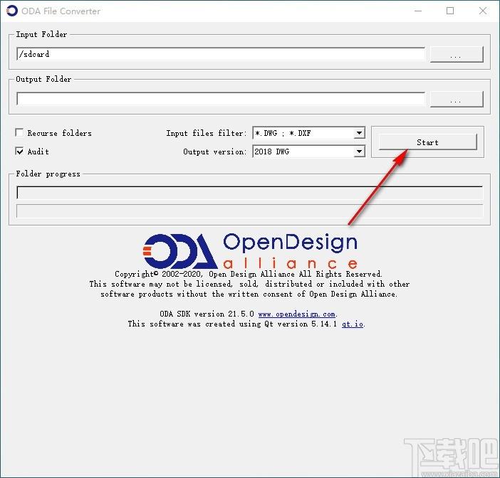 ODA File Converter下载,cad转低版本软件,cad转低版本