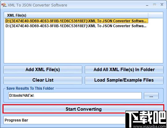 XML To JSON Converter下载,文档转换,转换工具